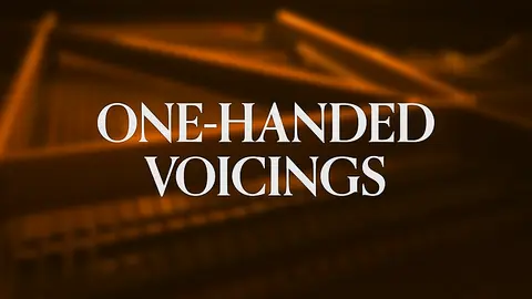 One-Handed Voicings course cover